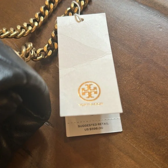 Tory Burch Kira Chevron Convertible Purse/ Bag - Picture 5 of 16